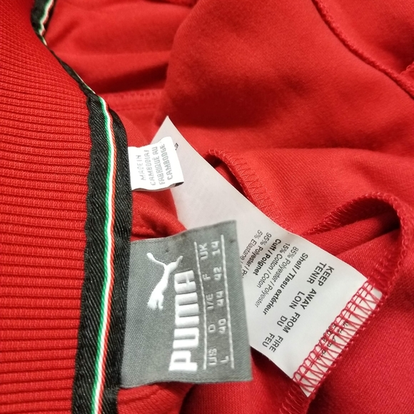Puma x Ferrari Full Zup Varsity Track Jacket - Picture 2 of 6